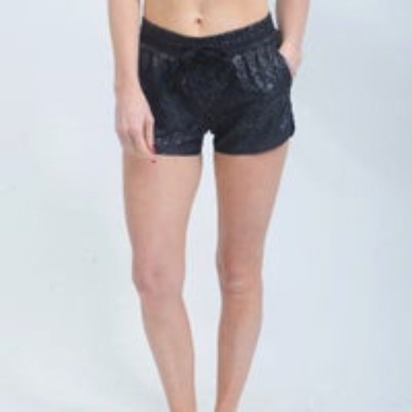 ZYIA Pants - ZYIA Active Bomber Shorts Cheetah Leopard Animal  Print